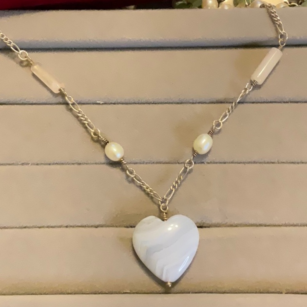 Elegant Heart Pendant Necklace